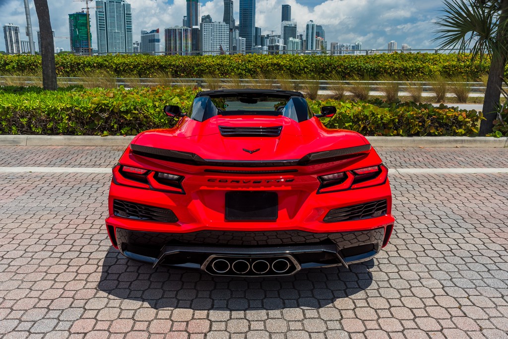 Chevrolet Corvette Z06 Convertible — photo 14 of 15, Red exterior with Black interior, available from KEY'D Miami