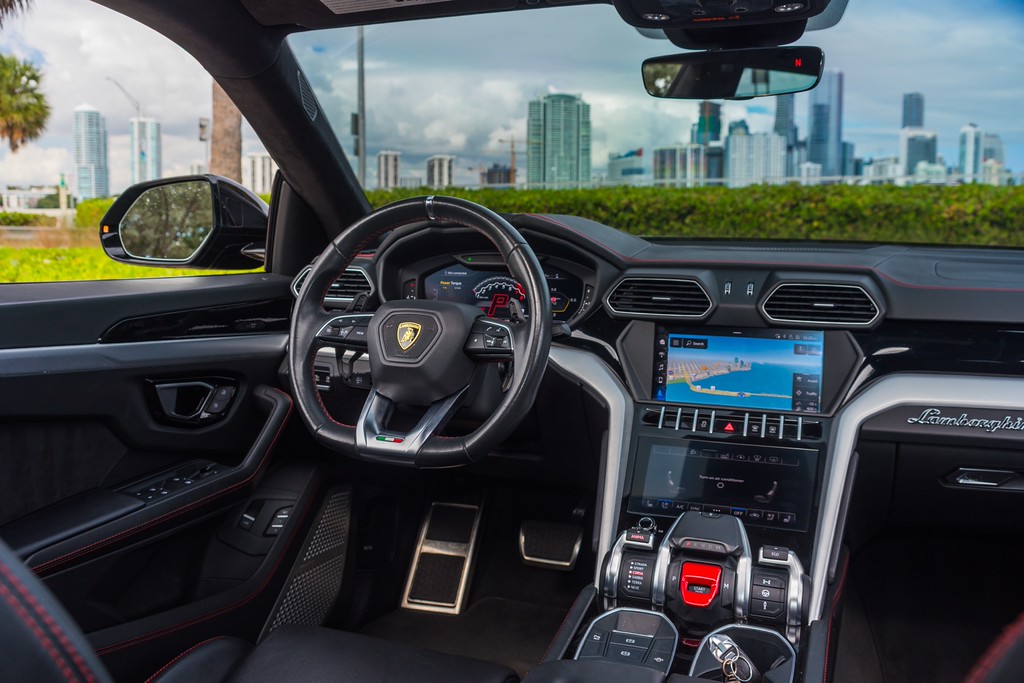 Lamborghini Urus — Black — photo 12 of 15, Black exterior with Black interior, available from KEY'D Miami
